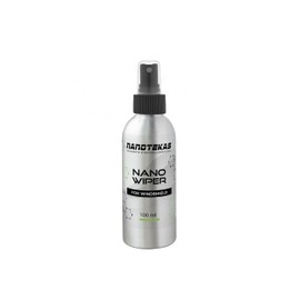 Nanotekas Ceramic Coating for Cars - Nano Wiper Auto Protection Spray Wax - 100 ml Windshield Water Repellent - Glass Guard Car Sealant in Your Car Wax Kit - Hydro Shield for More Visibility