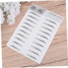 WOONEKY Eyebrow Spoolie Tool 2pcs Eyebrow Transfer Stickers Brow Tint