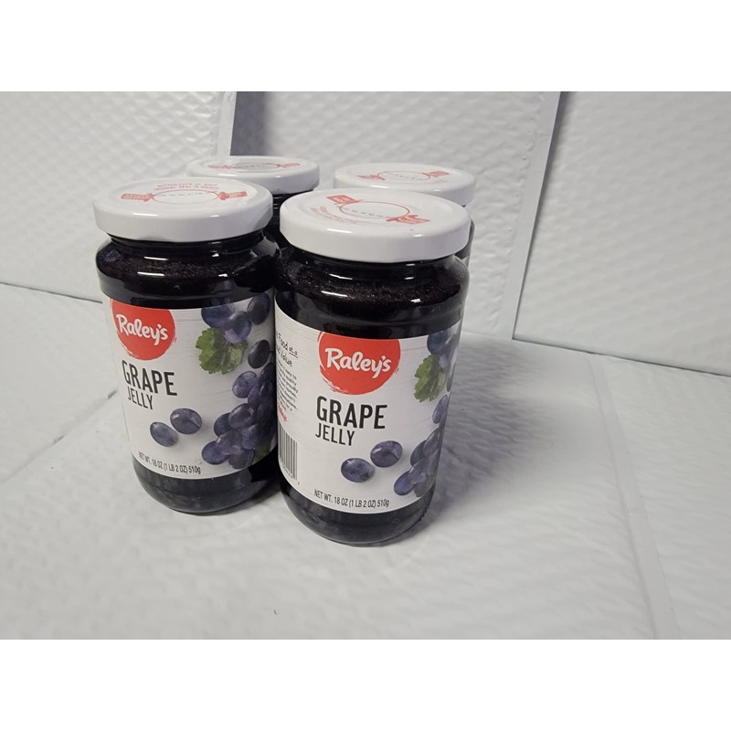 Raley's Concord Grape Jelly, 18 Ounces (Pack of 4) |