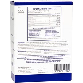 PROBIOTIX | 30 Billones de Probióticos | 10 Cepas | 30 Cápsulas