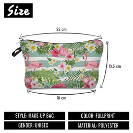 FAVORTALK Small Makeup Bag for Handbag Travel Organiser Wash Bag Portable Airport Toiletry Bag Cosmetic Case by Many Beautiful Pattern Cosmetic Bag B0974