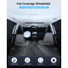EVOOOR 8PCS Windshield Sun Shade for Toyota Highlander 2014-2019 Accessories-