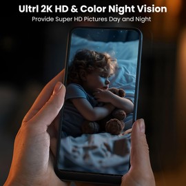 2025 Upgraded 2K Security Cameras Wireless Outdoor, Free Cloud Storage, 1-6 Months Battery Life, Waterproof, 2-Way Talk, AI Motion Detection Spotlight Siren Alarm Cameras for Home Security