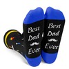 Zmart Fathers Day Dad Socks - Best Dad Ever Gifts
