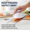Mandoline Slicer Guard with Non-Slip Grip and Cut-Resistant Protection, Universal