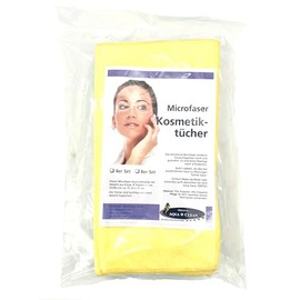 Aqua Clean Microfibre Cosmetic Tissues Set of 4