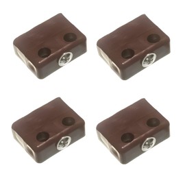 TERF® Heavy Duty Knockdown Fitting Beige Wood & Furniture Jointing Connector for Cupboard Kitchen Cabinet Wardrobe Bookcase Drawer and Multi Purpose use in Furniture - Pack of 4