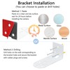 TEKCAM Metal Ceiling Mount Bracket 2 Pack Compatible with TP-Link