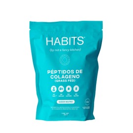 HABITS BY NOT A FANCY KITCHEN | Colágeno Hidrolizado en Polvo 250 g | Bovino Grass-Fed | Alta Absorción | Sin Sabor | Sin Aditivos | Libre de Gluten | No GMO | 16 Porciones
