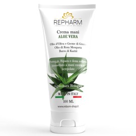 Repharm Creme für trockene und rissige Hände, Intensiv-Reparatur-Händecreme mit 5 reinen Wirkstoffen, gegen Flecken und rissige Hände mit Schnitten