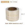 uxcell Wood Grain Tape, 2" x33 Ft Self Adhesive Wood