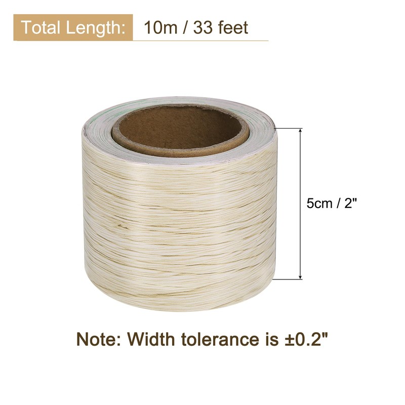uxcell Wood Grain Tape, 2" x33 Ft Self Adhesive Wood