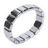 Terahertz Rectangle Bead Bracelet Energy Stone Fashion Unisex Terahertz Elastic