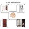 TERF® Traditional Unlacquered Pine Wooden Cupboard Cabinet Door Knob 50mm