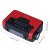 2300mAh Solar Hand Crank Emergency AM/FM/SW/NOAA Radio, Real NOAA Alert