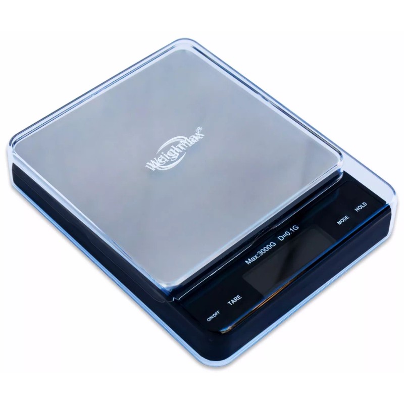 Weighmax Digital 3000 x 0.1g Pocket Scale, light-weight kitchen and