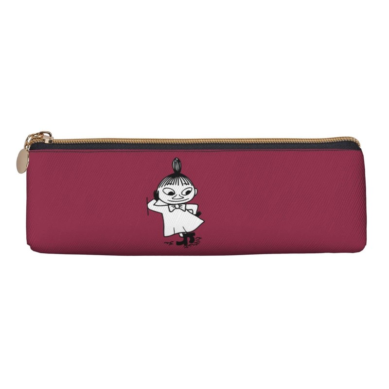 Rikana Moomin Pen Case, Large Capacity, Pencil Case, Multi-functional, Stylish,