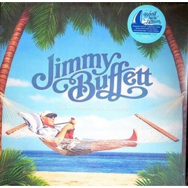 JIMMY BUFFETT: EQUAL STRAIN ON ALL PARTS - NEW SEALED KEY WEST BLUE COLORED 2 LP SET.