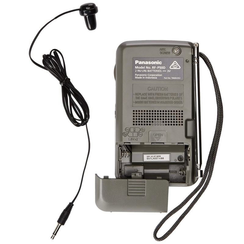 Panasonic RF-P50 AC/Battery Operated AM/FM Portable Radio (Discontinued by Ma...