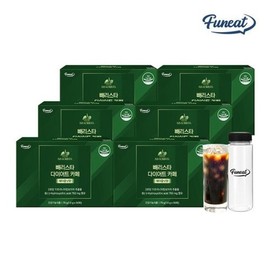 Furnit 빼리스타 다이어트 카페 헤이즐넛향 50포 x 6박스 (총 300포) + 보틀 Perrysta Diet Cafe Hazelnut Flavor 50 Packs x 6 Boxes (Total 300 Packs) + Bottle