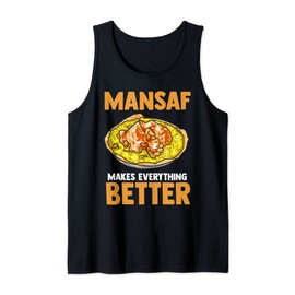 Mansaf Jordanian Lamb Dish Funny Food Gift Tank Top