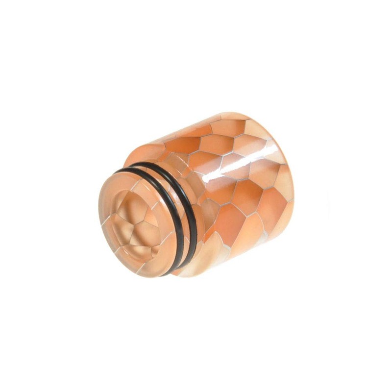 Armerah Snakeskin Glow 810 Drip Tip eCig Mouthpiece Short/Wide Luminous