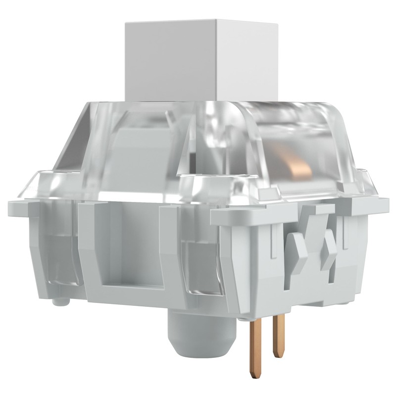 Glorious Kailh Box White Mechanical Keyboard Switches: Clicky 120-Pack for