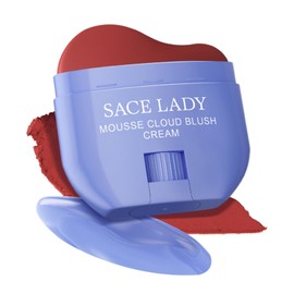 SACE LADY Creamy Blush Face Makeup, No Drying Blusher Cosmetics Pigmented Smooths Nourishes for Lip Eye Cheek Beauty Make Up, 0.31Oz (#03, 0.31Oz)
