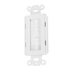 Brush Wall Plate, Cable Entry Wall Plate, Wall Socket for