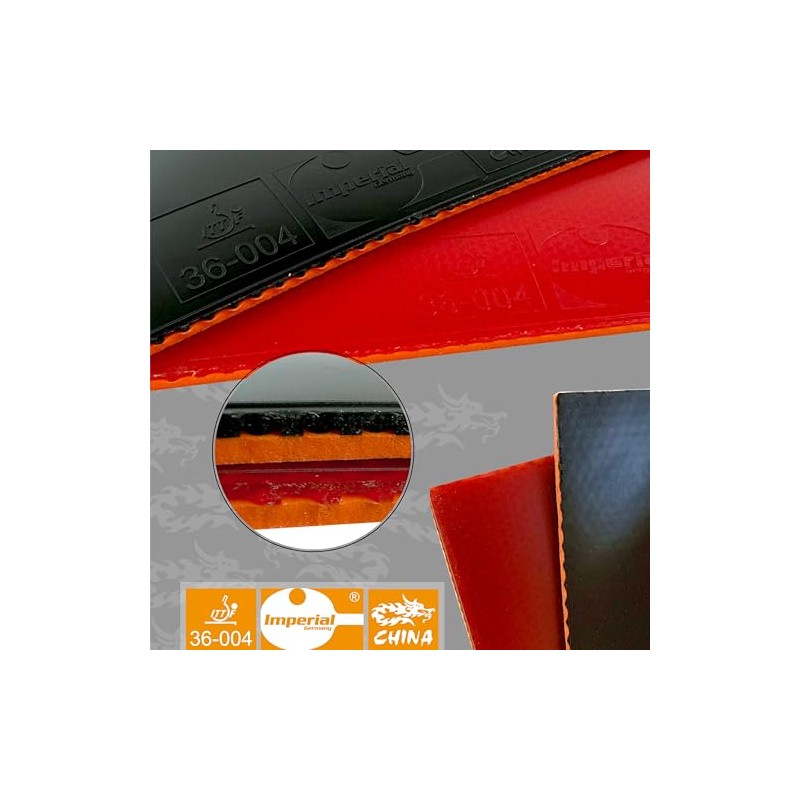 Imperial China Orange Sponge (2.0 mm - Red) | -