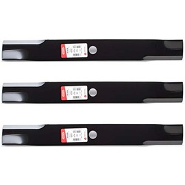 3PK Oregon 91-078 Blades for 60" John Deere M128485 M144196 M168223 60" Z Trac 7 Iron