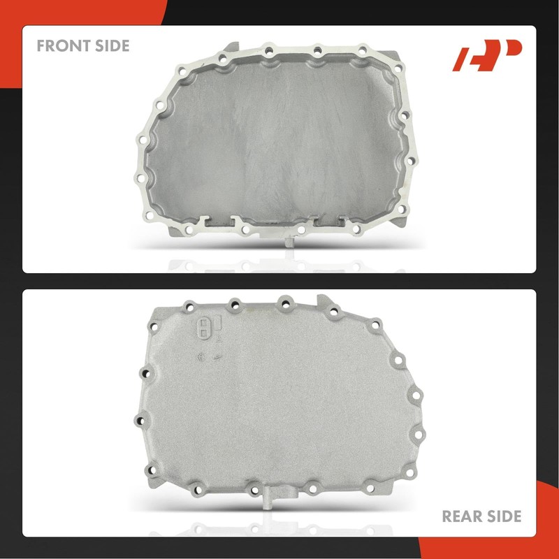A-Premium Transmission Oil Pan Without Drain Plug, Compatible with Honda