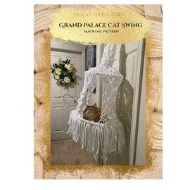 Grand Palace Macrame Cat Swing Pattern: Angela Catirina Jones