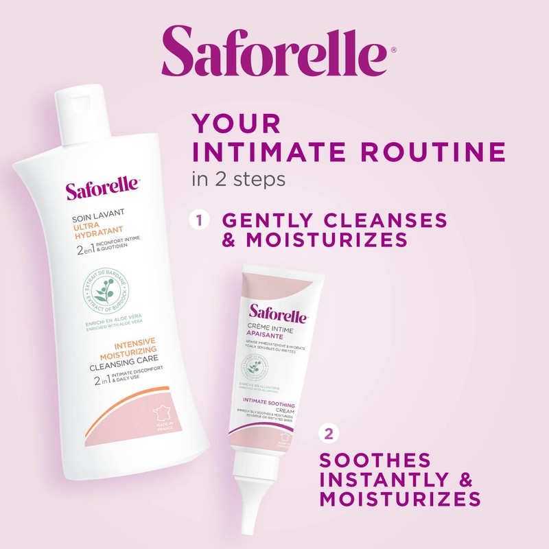 Saforelle Intensive Moisturizing Cleansing Care - 8.5oz - Feminine Wash