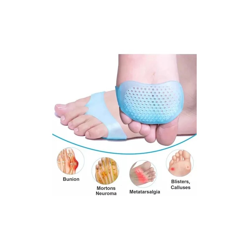 Kit De Correctores De Juanete Y Protectores 11 Pzas Blanco