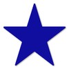Dark Blue Star Magnet by Magnet America Is 4" x