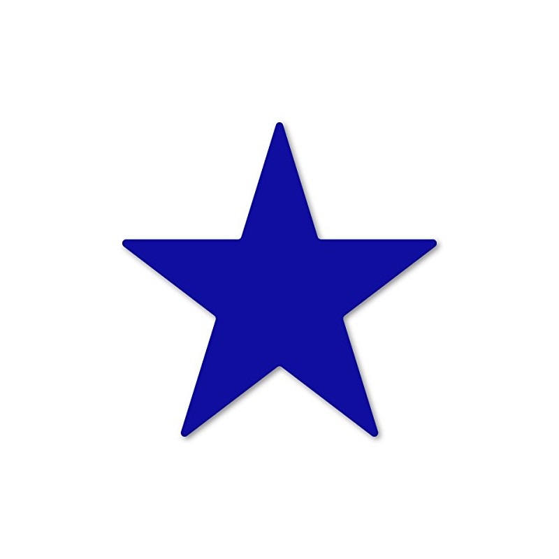 Dark Blue Star Magnet by Magnet America Is 4" x