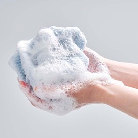 Aisen BTD05 Body Towel, Bublich, Firm, Thick Foam Overflows, 11.0 x 39.4 inches (28 x 100 cm), Made in Japan