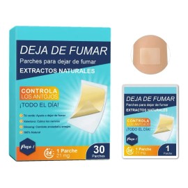 Parche Dejar De Fumar Controla Ansiedad 100% Natural Paso 1