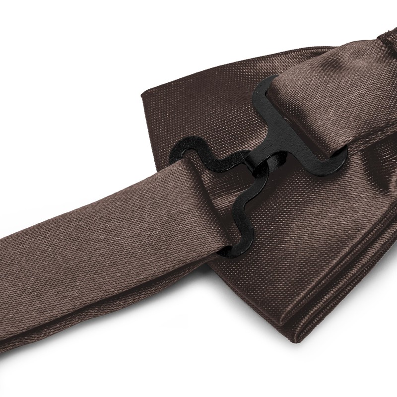 Ladeheid Children's Boys Bow Tie - Pre-Tied Adjustable Band, Shiny