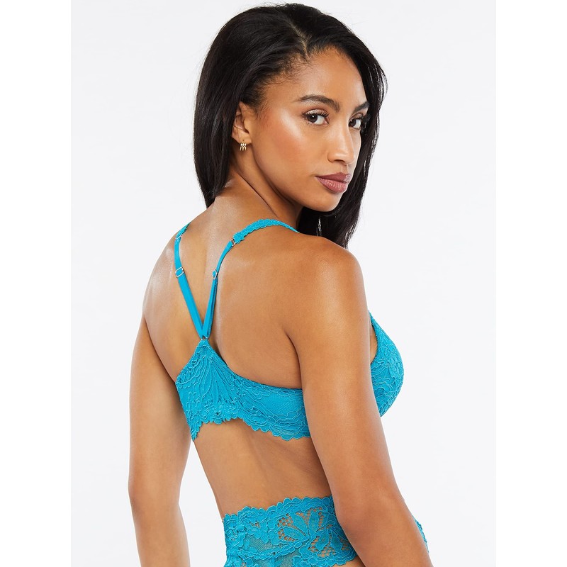 Savage X Fenty, Women's, Romantic Corded Lace Front-Closure Push Up