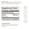 SOLGAR SOLGAR Glycine 500 mg - 100 Vegetable Capsules -