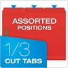 Pendaflex Fastener Folders, 2 Fasteners, Letter Size, Red, 1/3 Cut