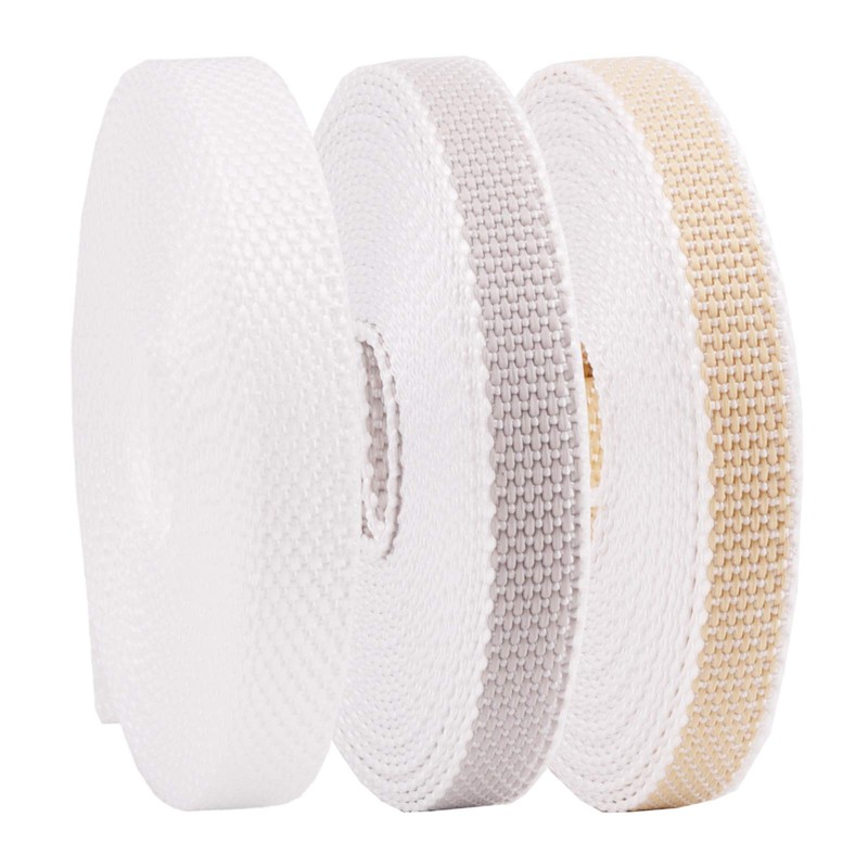 Roller Shutter Strap 14/15 mm in White, 6 m, Made