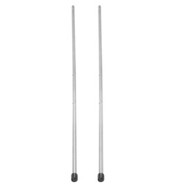 TOYANDONA 2pcs Foosball Pole Foosball Table Replacement Pole 52.5cm 20.63 Inch Desktop Soccer Pole Table Soccer Bar Rod Metal Operation Pole Foosball Machine Accessories