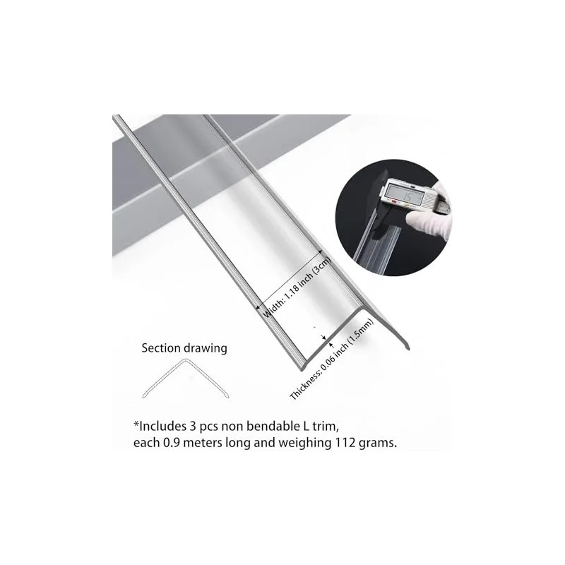 Protector De Esquinas De Pared Autoadhesivo Protector De Bor