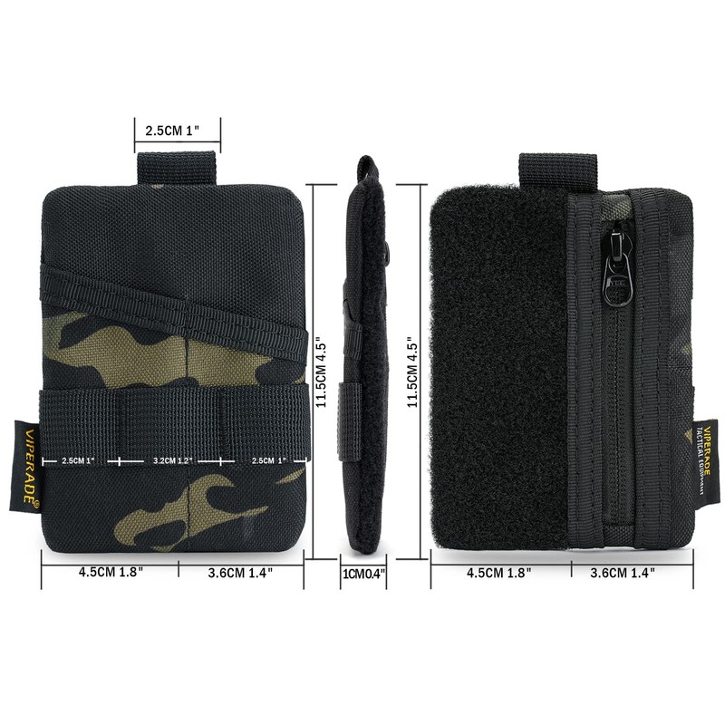 VIPERADE VE15 Mini EDC Pouch, Small EDC Organiser Bag with