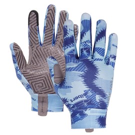 Seibertron S.P.S.G-1 Touchscreen Full Finger Women/Men/Kid Gloves with Breathable Non Slip UPF100+ Sun/UV Protection Sunblock for Driving Cycling Outdoor Gloves Adult Blue L