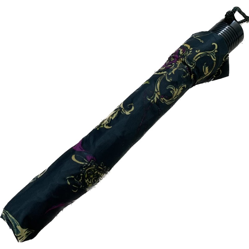 Telescopic Patterned Umbrella (Green)