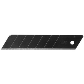 Olfa 1082209 25mm Super Heavy-Duty UltraSharp Black Replacement Snap-off Blades - 20 per Package (HBB-20B)
